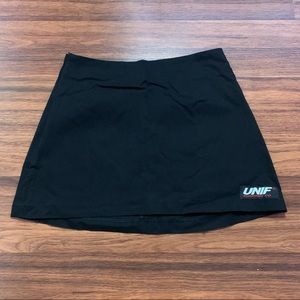 unif black o-ren skirt